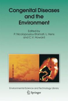 Paperback Congenital Diseases and the Environment Book