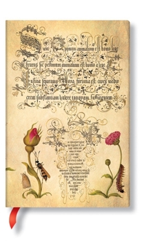 Misc. Flemish Rose Mini Lined Hardcover Journal, 176pg, 85gsm by Paperblanks (Mira Botanica) Book