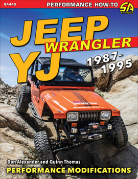 Paperback Jeep Wrangler Yj 1987-1995: Performance Modifications Book