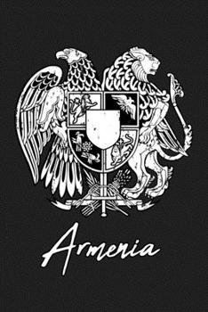 Paperback Armenia: Coat of Arms Cover 120 Page Lined Note Book