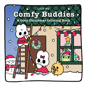 Paperback Comfy Buddies: A Cozy Christmas Coloring Book