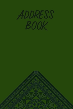 Hunter Green Hanky Address Book: Contact Information and Details For Your Mates, Online Pals and Others