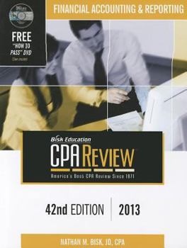 Paperback Bisk CPA Review: Financial Accounting & Reporting - 42nd Edition 2013 (Comprehensive CPA Exam Review Financial Accounting & Reporting) (Cpa ... ... and Reporting Business Enterprises) Book