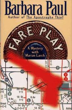 Hardcover Fare Play: A Mystery with Marian Larch Book