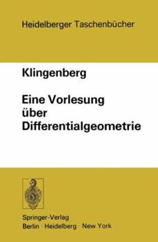 Paperback Eine Vorlesung Über Differentialgeometrie [German] Book