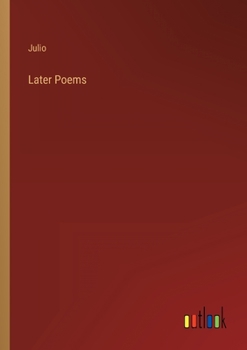Paperback Later Poems Book
