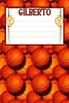 Paperback Basketball Life Gilberto: College Ruled Composition Book