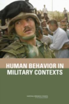 Hardcover Human Behavior in Military Contexts Book