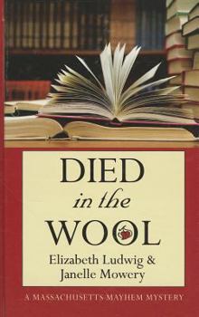 Hardcover Died in the Wool [Large Print] Book