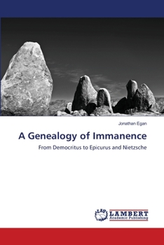 Paperback A Genealogy of Immanence Book