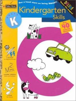 Paperback Kindergarten Skills (Kindergarten) (Step Ahead Plus Workbooks) Book