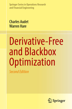 Hardcover Derivative-Free and Blackbox Optimization Book