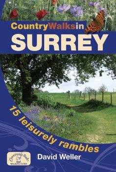 Paperback Country Walks in Surrey Book