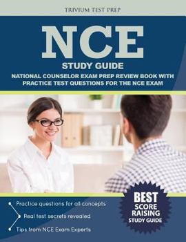 Paperback NCE Study Guide: National Counselor Exam Prep Review Book with Practice Test Questions for the NCE Exam Book