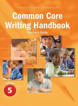 Paperback Journeys: Writing Handbook Teacher's Guide Grade 5 Book