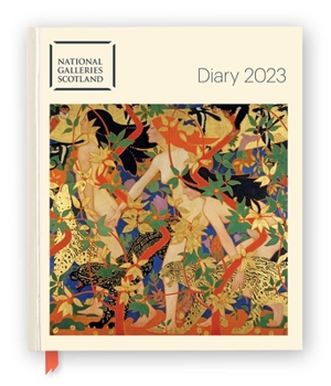 Hardcover National Galleries Scotland Desk Diary 2023 Book