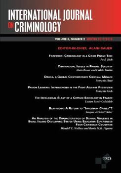 Paperback International Journal on Criminology: Vol. 5, No. 2 - Winter 2017/2018 Book