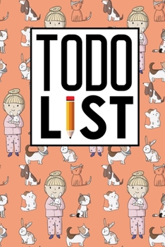 To Do List Notebook: Daily Task Chart, To Do List Book, Task List For Kids, To Do Notepad Checklist, Agenda Notepad For Men, Women, Students & Kids, Cute Veterinary Animals Cover