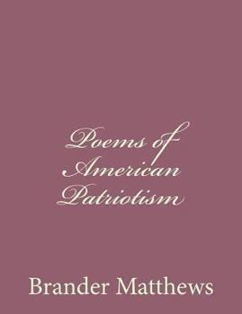Paperback Poems of American Patriotism Book