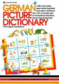 Hardcover German Picture Dictionary with English Translations (German Edition) Book