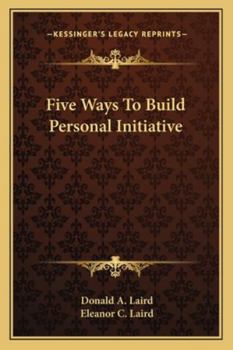 Paperback Five Ways To Build Personal Initiative Book