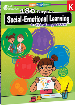 Paperback 180 Days of Social-Emotional Learning for Kindergarten: Practice, Assess, Diagnose Book