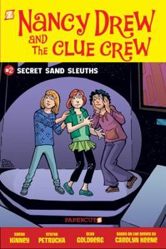 Paperback Nancy Drew and the Clue Crew #2: Secret Sand Sleuths Book