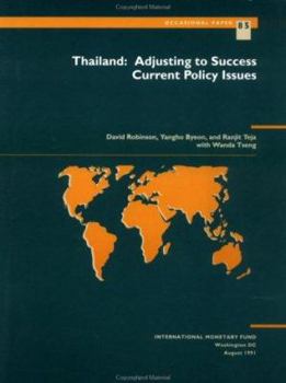 Paperback Thailand: Adjusting to Success: Current Policy Issues Book