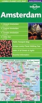 Map Lonely Planet Amsterdam: City Map (City Maps Series) Book