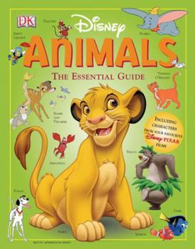 Hardcover Disney Animals: The Essential Guide Book