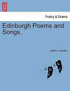 Paperback Edinburgh Poems and Songs. Book