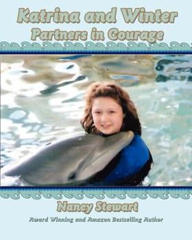 Paperback Katrina and Winter: Partners in Courage [Large Print] Book