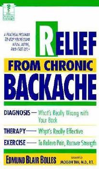Mass Market Paperback Relief from Chronic Backache: Dell Medical Library Book
