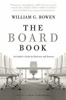 Paperback Board Book: An Insider's Guide for Directors and Trustees Book