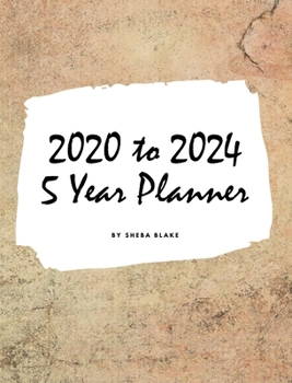 Hardcover 2020-2024 Five Year Monthly Planner (Large Hardcover Calendar Planner) Book