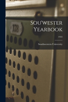Paperback Sou'wester Yearbook; 1933 Book