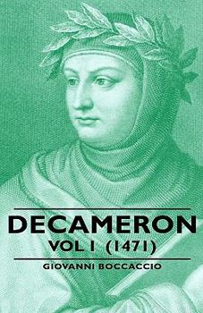 Hardcover Decameron - Vol I (1471) Book