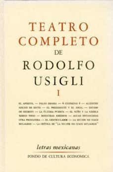 Hardcover Teatro Completo, I [Spanish] Book