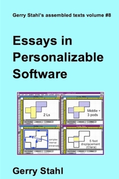 Paperback Essays In Personalizable Software Book