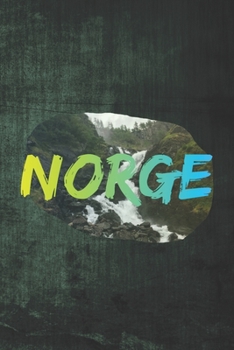 Paperback Wikstroem - Notes: Norwegen Foto Wasserfall Latefossen Norge - ewiger Kalender 15,24 x 22,86 [German] Book