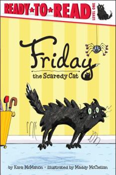 Paperback Friday the Scaredy Cat: Ready-To-Read Level 1 Book
