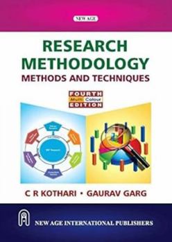 Paperback Research Methodology : Methods And Techniques (Multi Colour Edition) Book