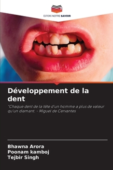 Paperback Développement de la dent [French] Book