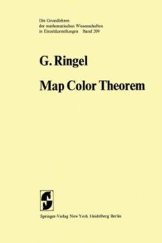 Paperback Map Color Theorem Book