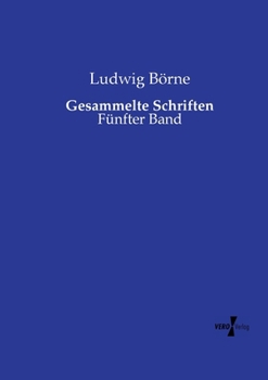 Paperback Gesammelte Schriften: Fünfter Band [German] Book