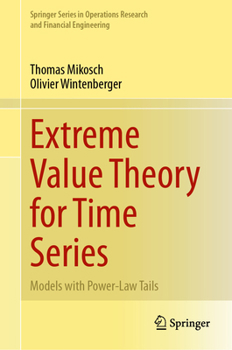 Hardcover Extreme Value Theory for Time Series: Models with Power-Law Tails Book