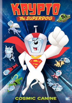 DVD Krypto the Superdog: Cosmic Canine Book