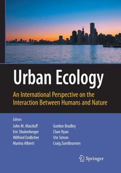 Paperback Urban Ecology: An International Perspective on the Interaction Between Humans and Nature Book