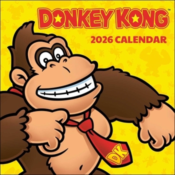 Calendar Donkey Kong 2026 Wall Calendar Book