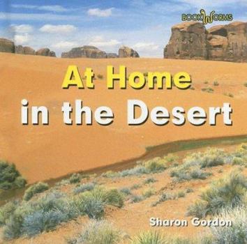 Library Binding At Home in the Desert Book
